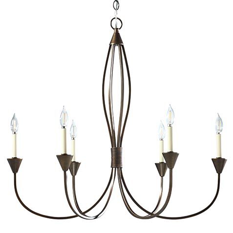 Mavis Iron Chandelier image 093085   ORB