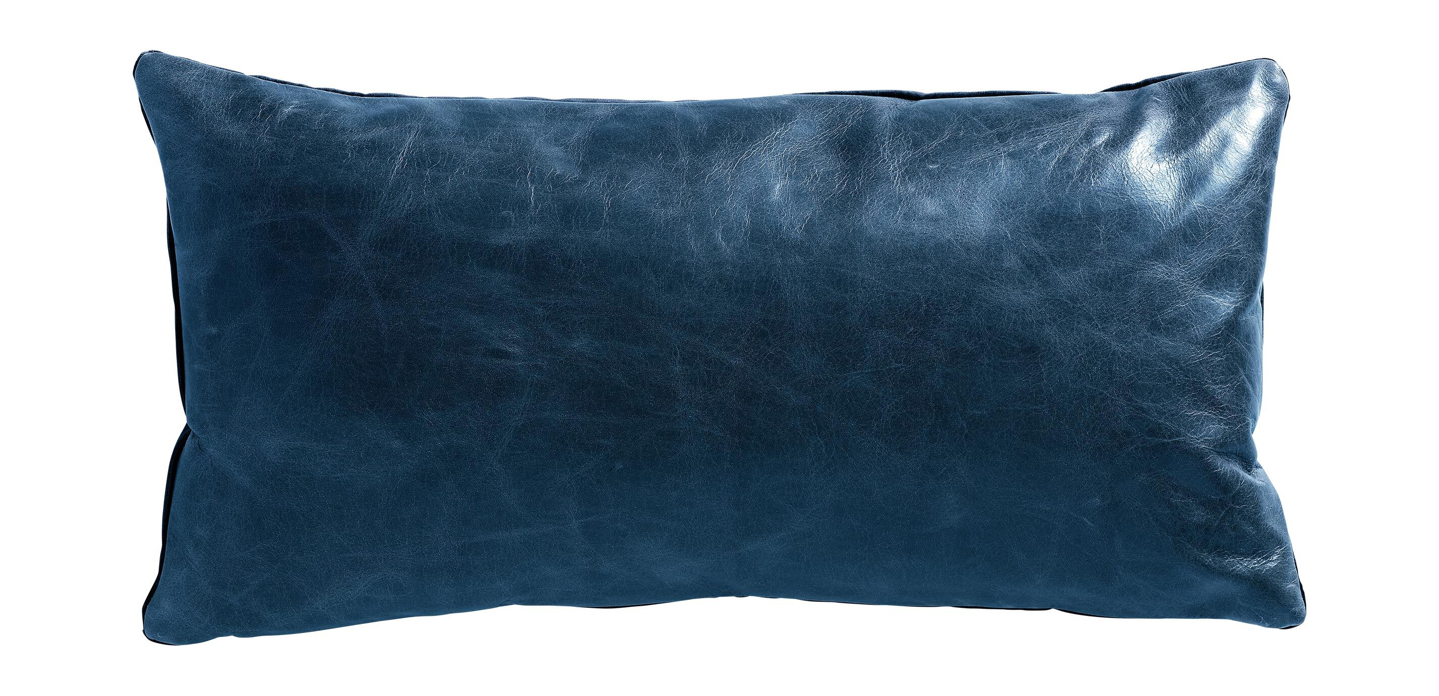 Leather Lumbar Pillow
