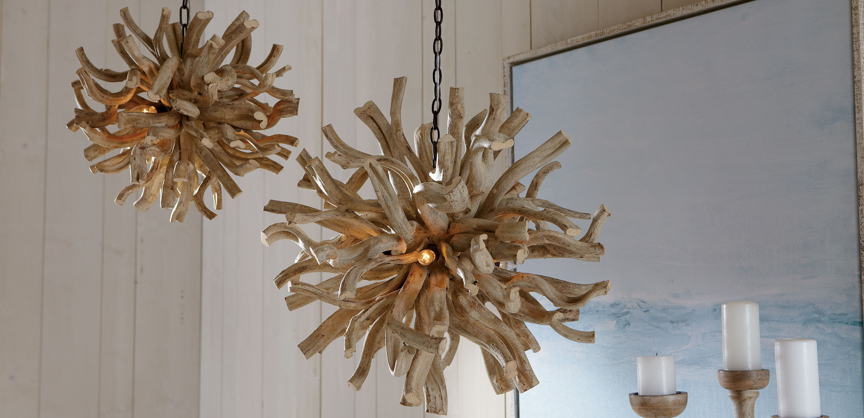 Small Minetto Wood Chandelier_3