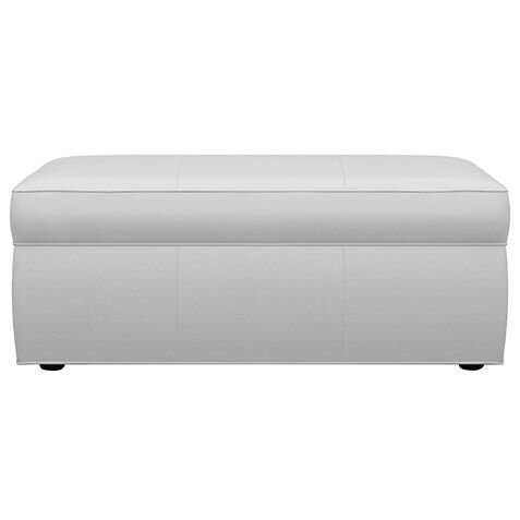 Ivan Leather Storage Ottoman image 727868