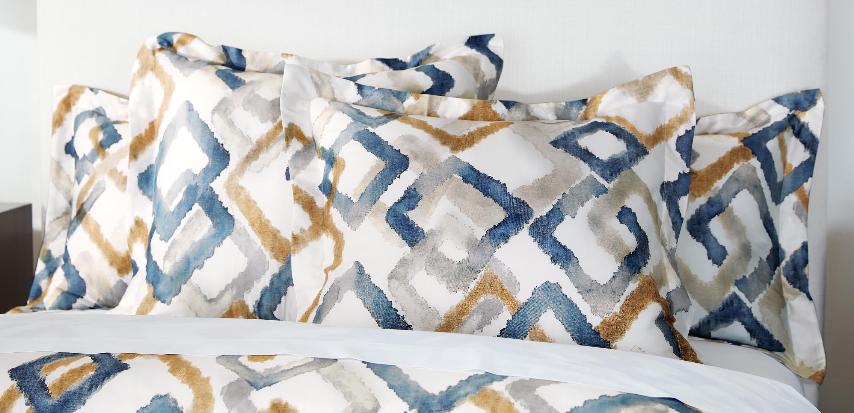 Geo Multi Euro Shams (set of 2)