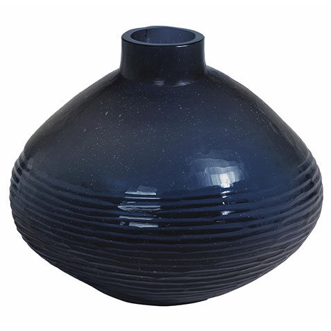 Large Brayton Indigo Vase image 430525
