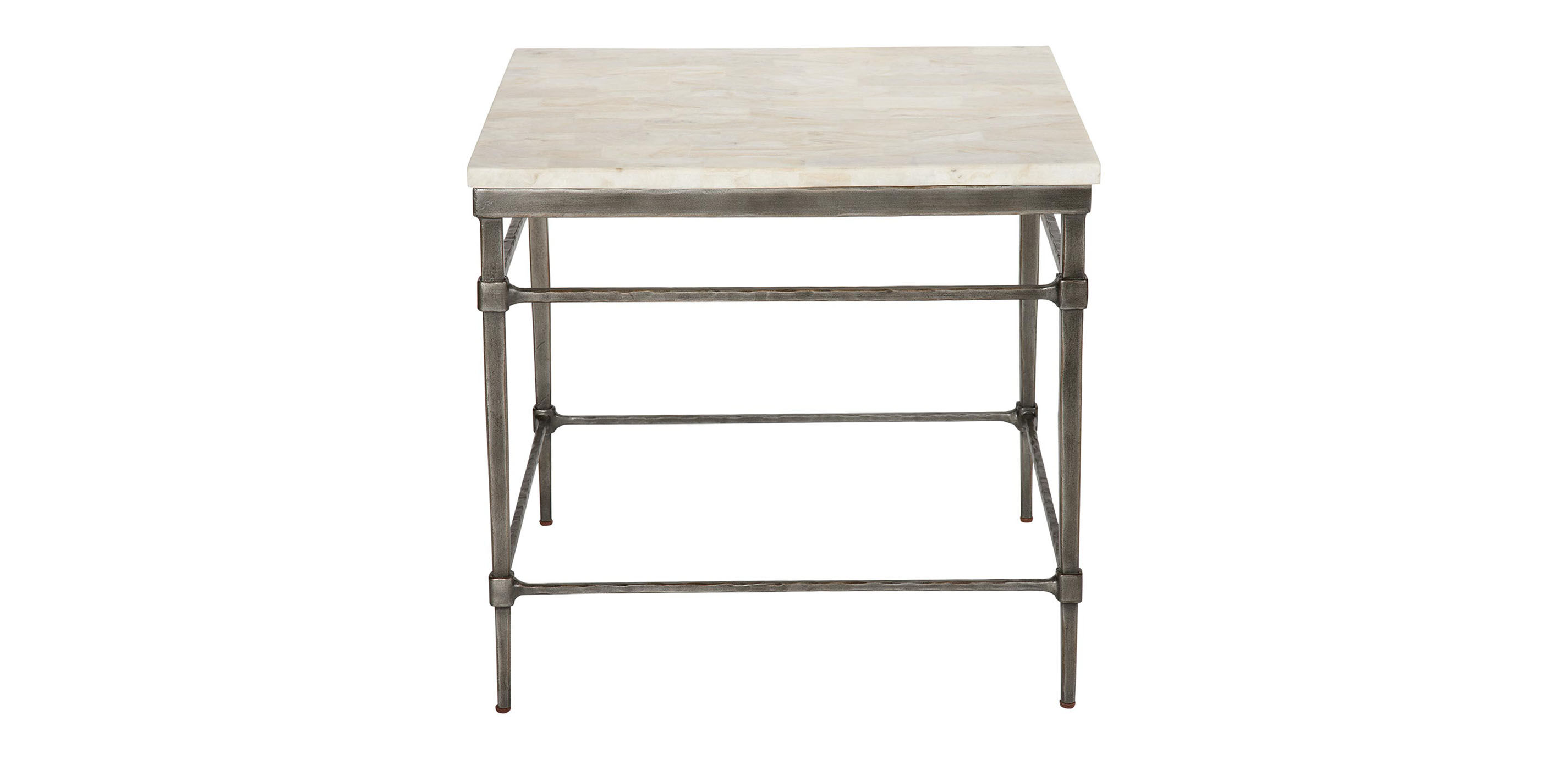 Vida Stone-Top End Table