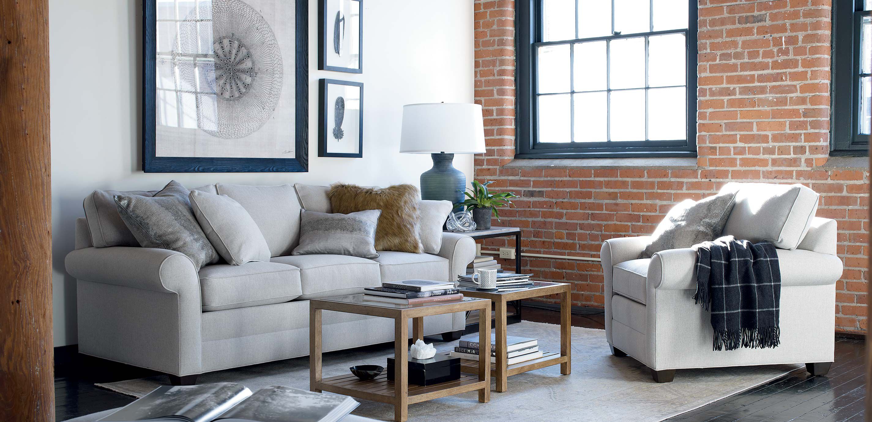 Bennett Roll-Arm Chair