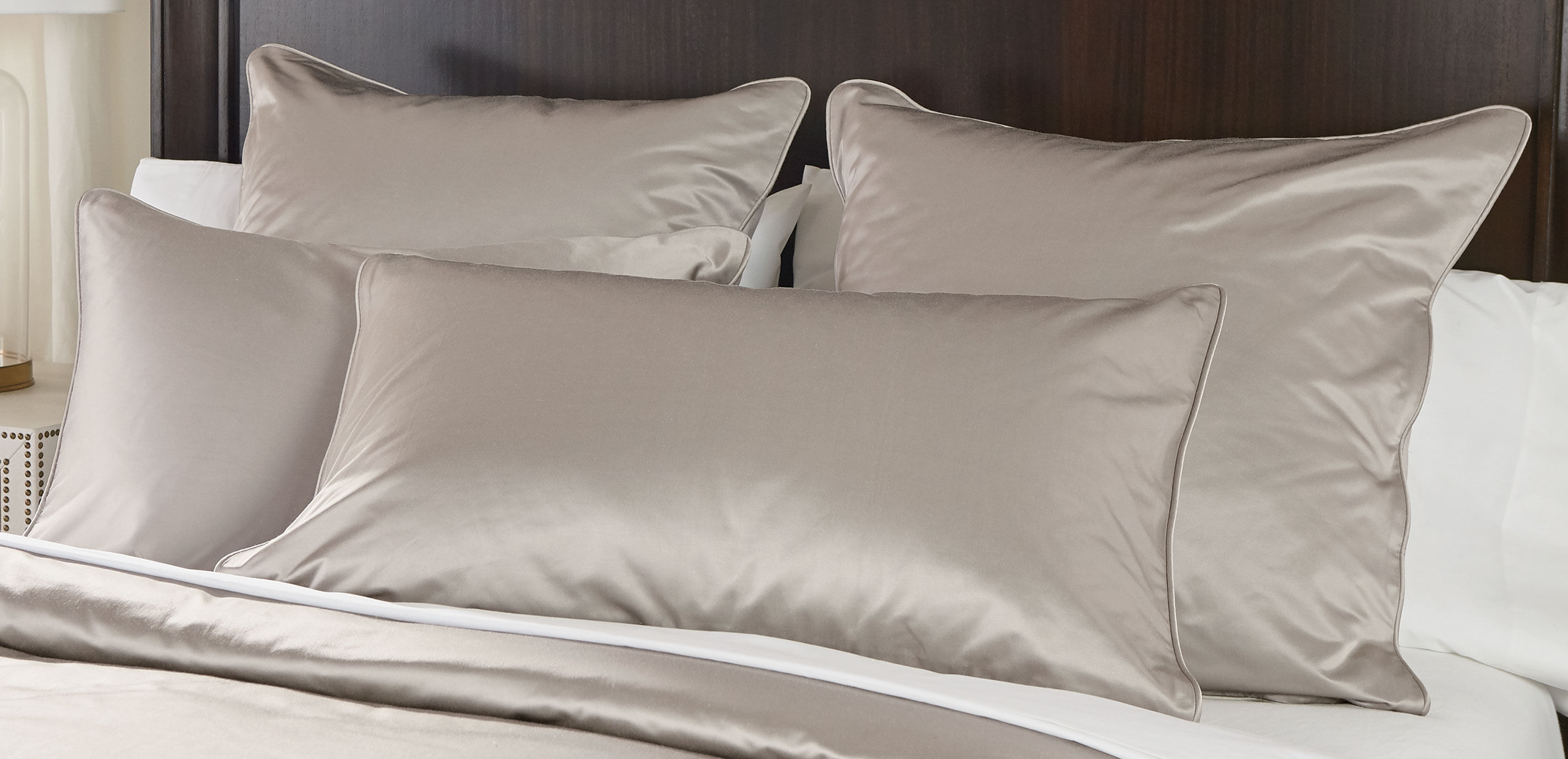 Salena Solid Sham, Taupe