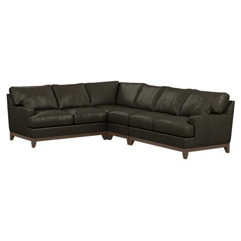Arcata Four-Piece Leather Sectional image 722120G4