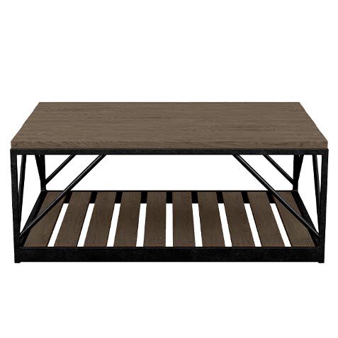 Beam Metal Base Coffee Table image 258101
