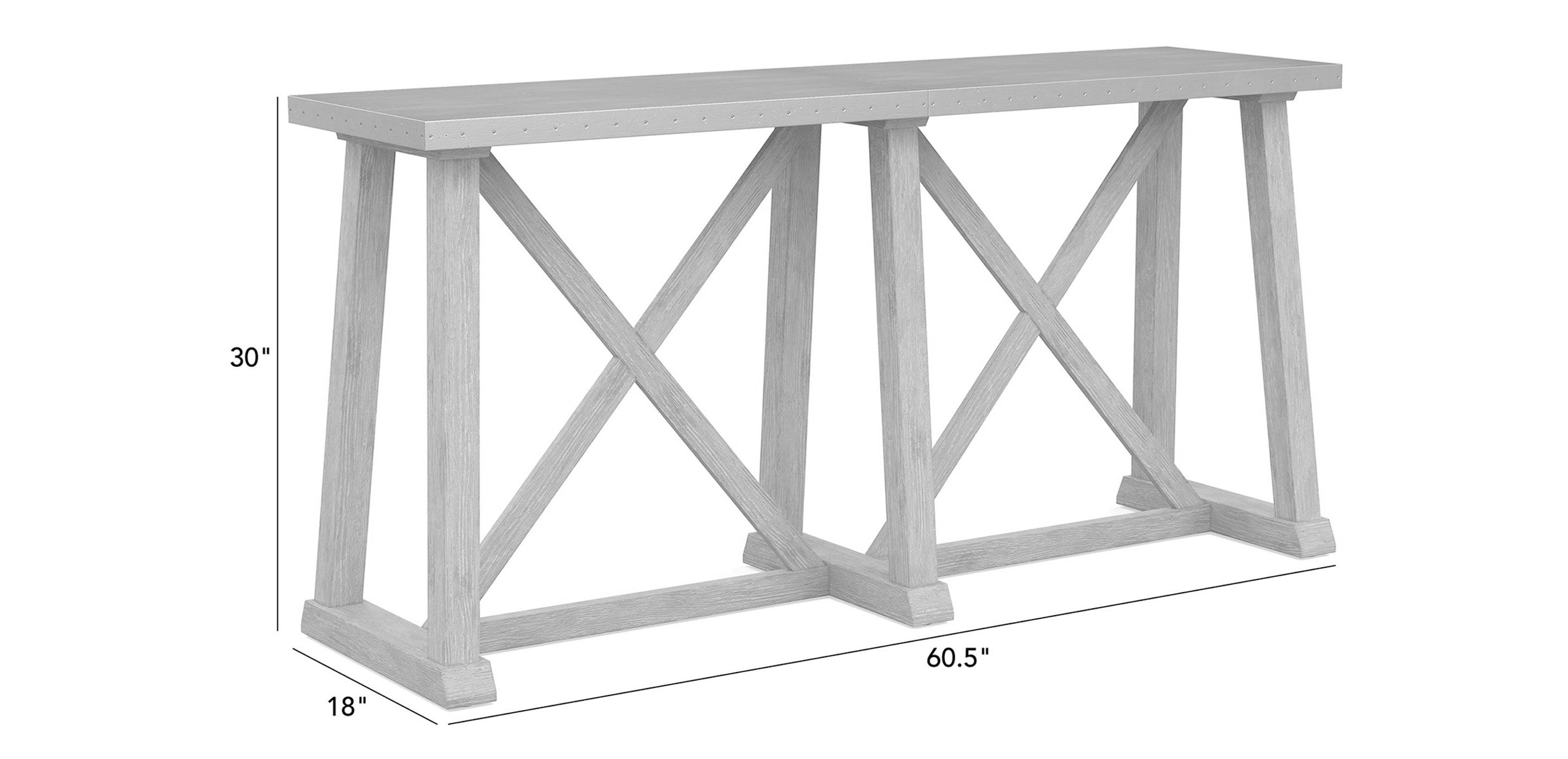 Bruckner Metal-Top Console Table_1