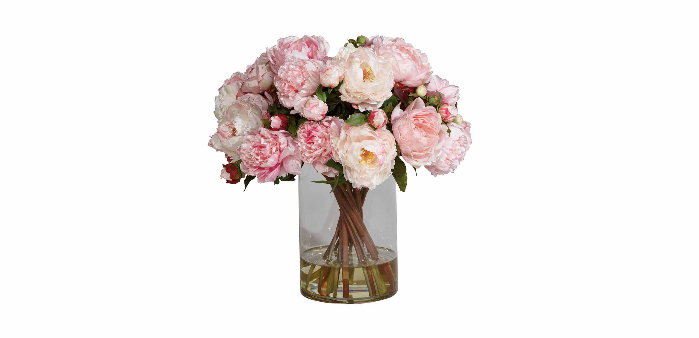 Tall Pink Peony Watergarden