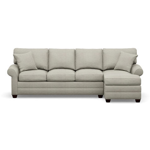 Bennett Roll-Arm Two-Piece Sectional with Chaise image 207887G1