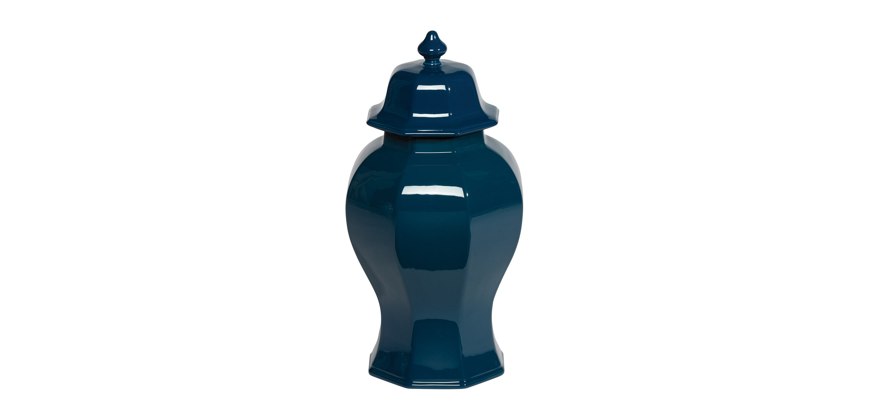 Geometric Temple Jar