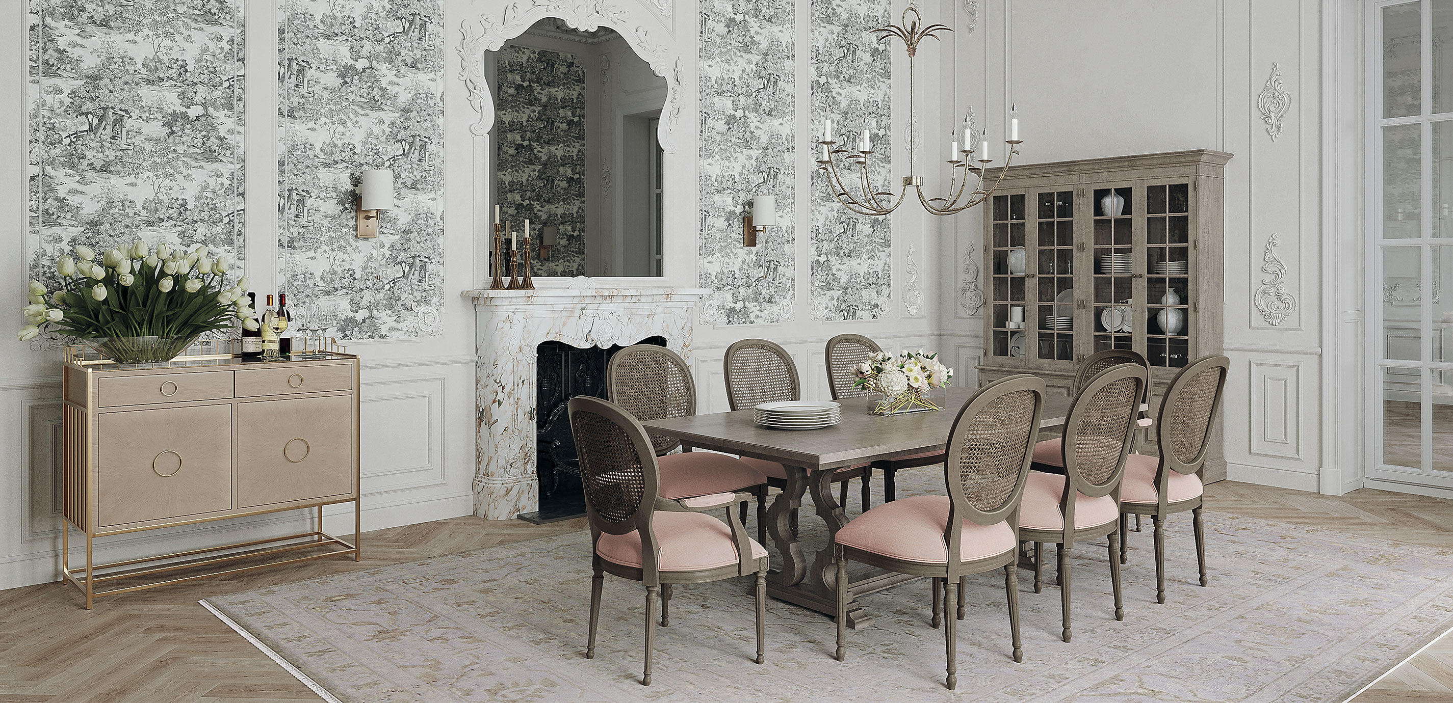 Aelin Rectangular Extension Dining Table_5