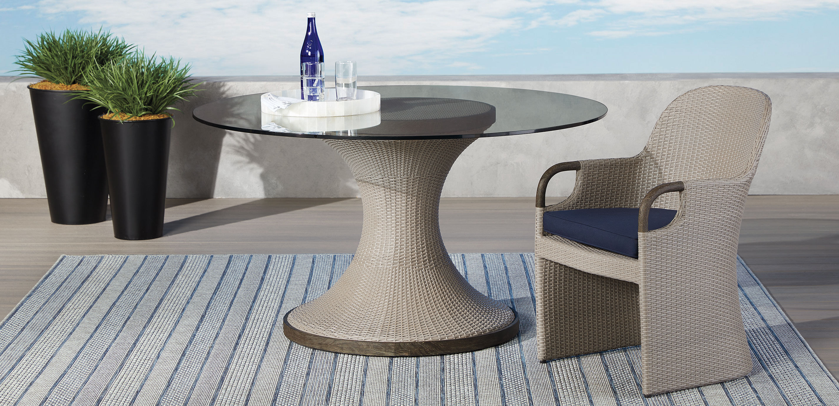 Greyson Cove Outdoor Dining Armchair
