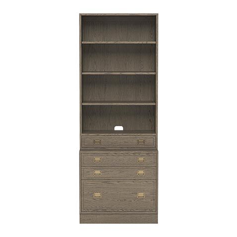 Callum Bookcase with File Cabinet image 359311G1