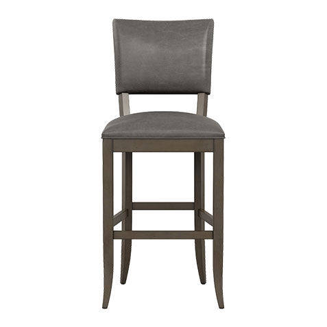 Drew Leather Barstool image 717041
