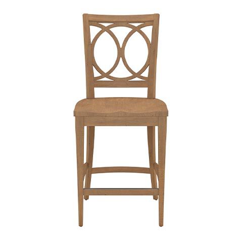 Cyra Counter Stool, Wood Seat image C56422