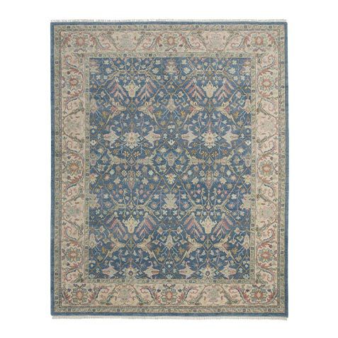 Tabriz Floral Scrollwork Rug image 041702