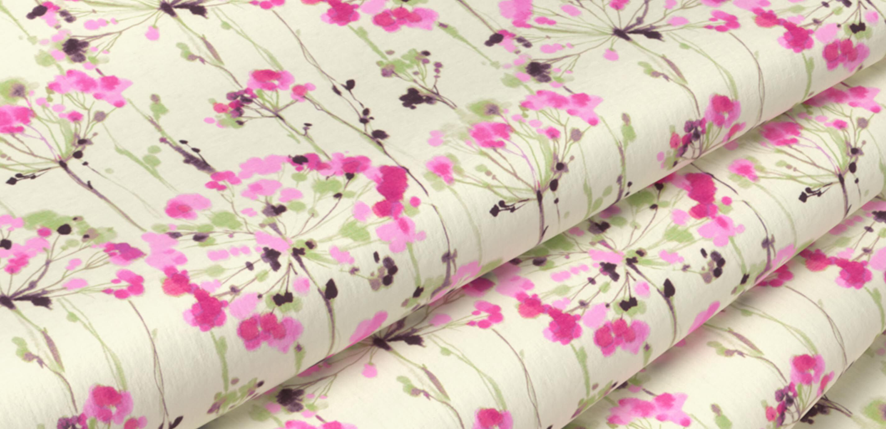 Dandelion Pink Fabric Swatch_1