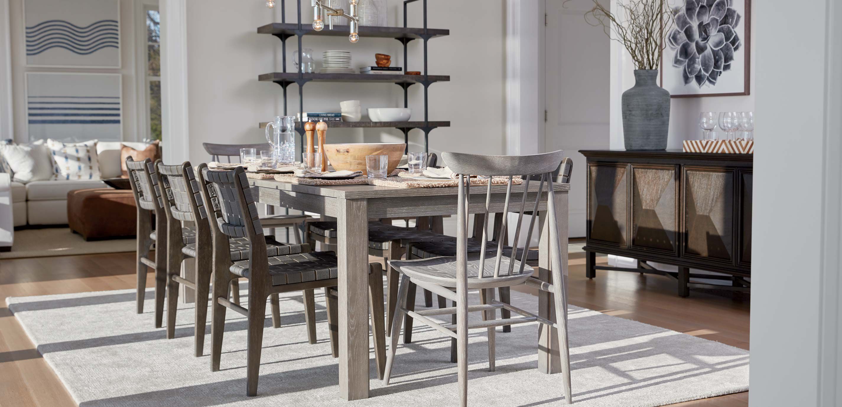Vinson Oak Extension Dining Table_8