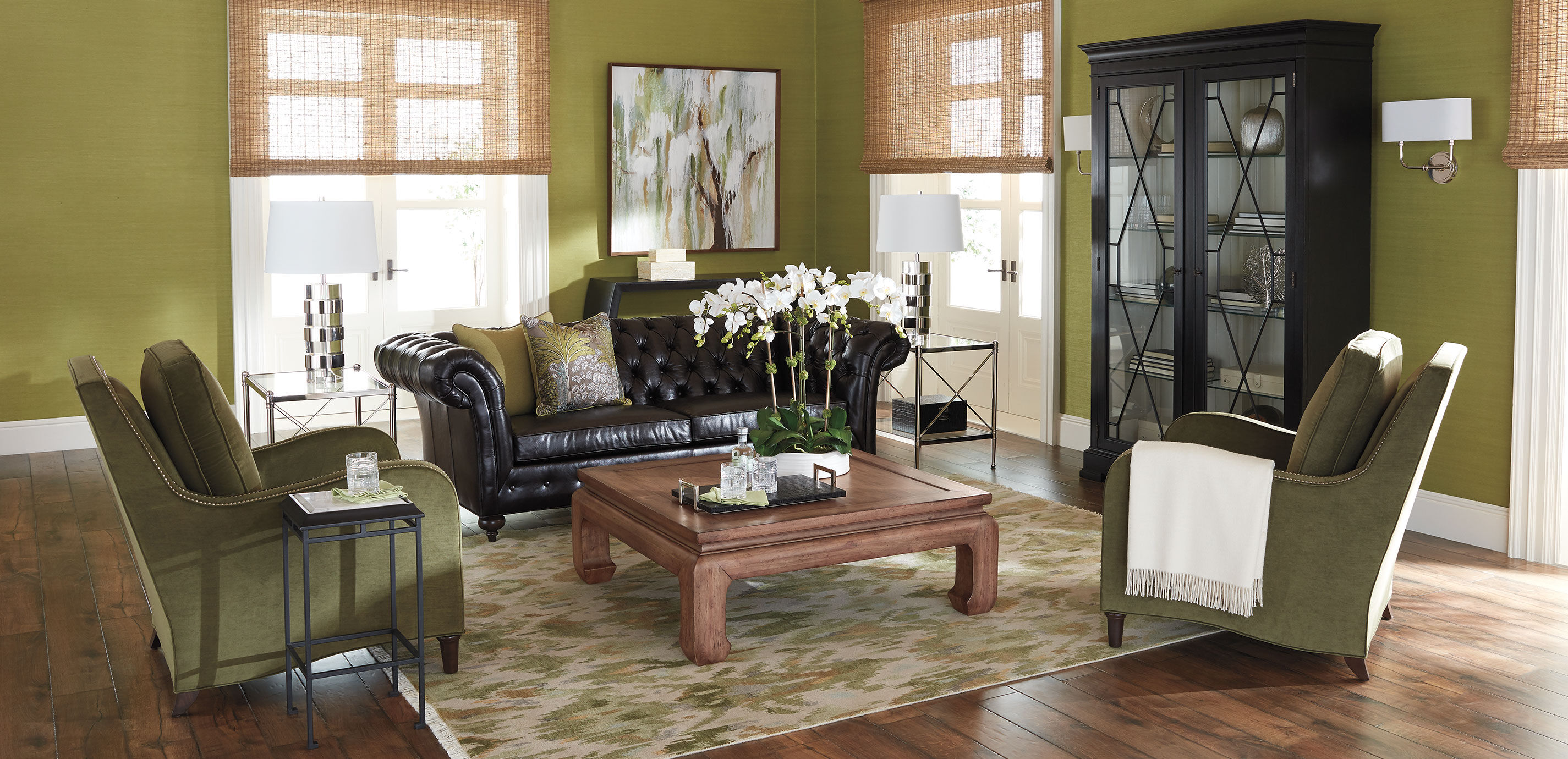 Mansfield Leather Sofa 89"_2