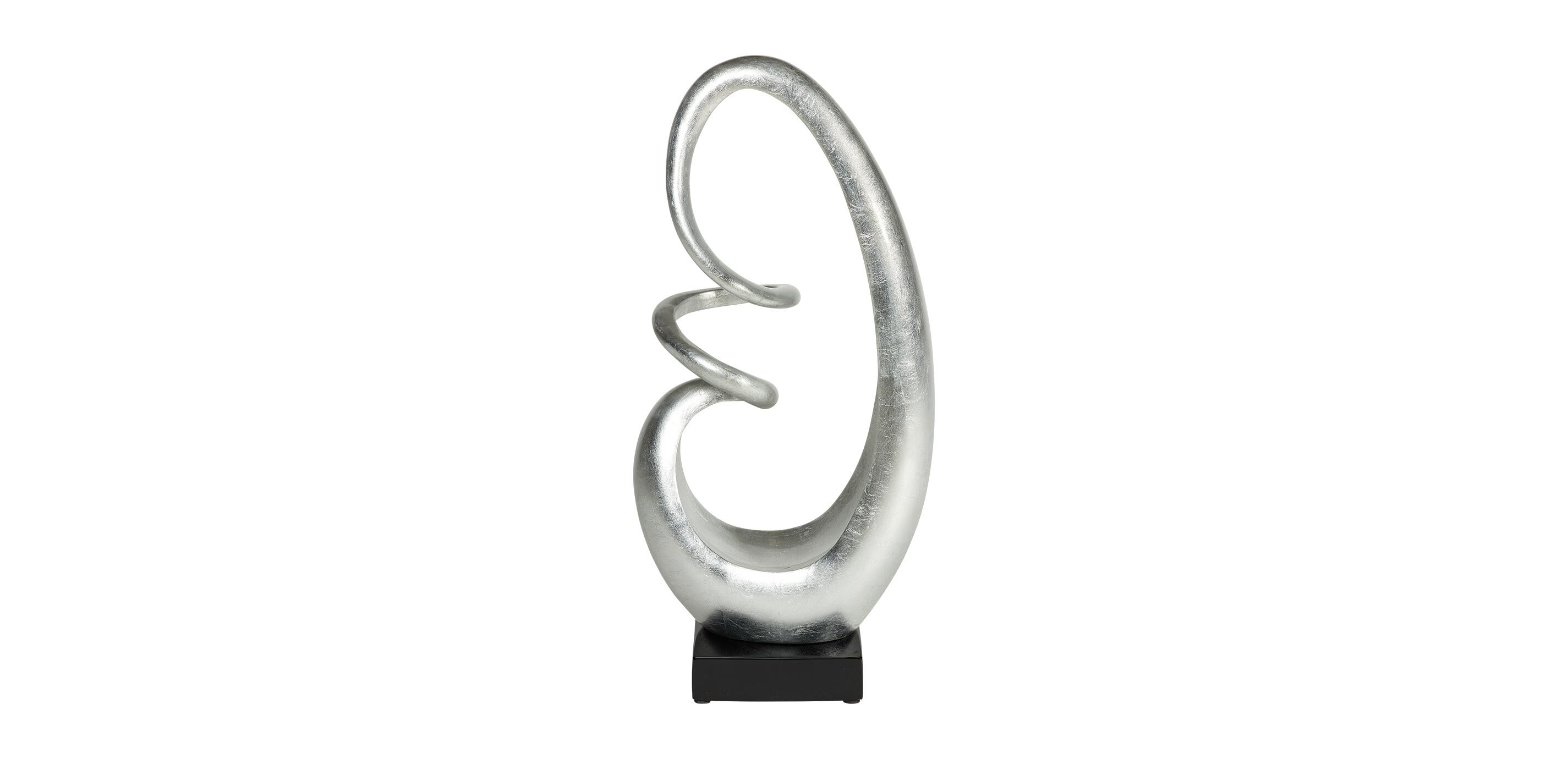 Ampura Metallic Silver Sculpture