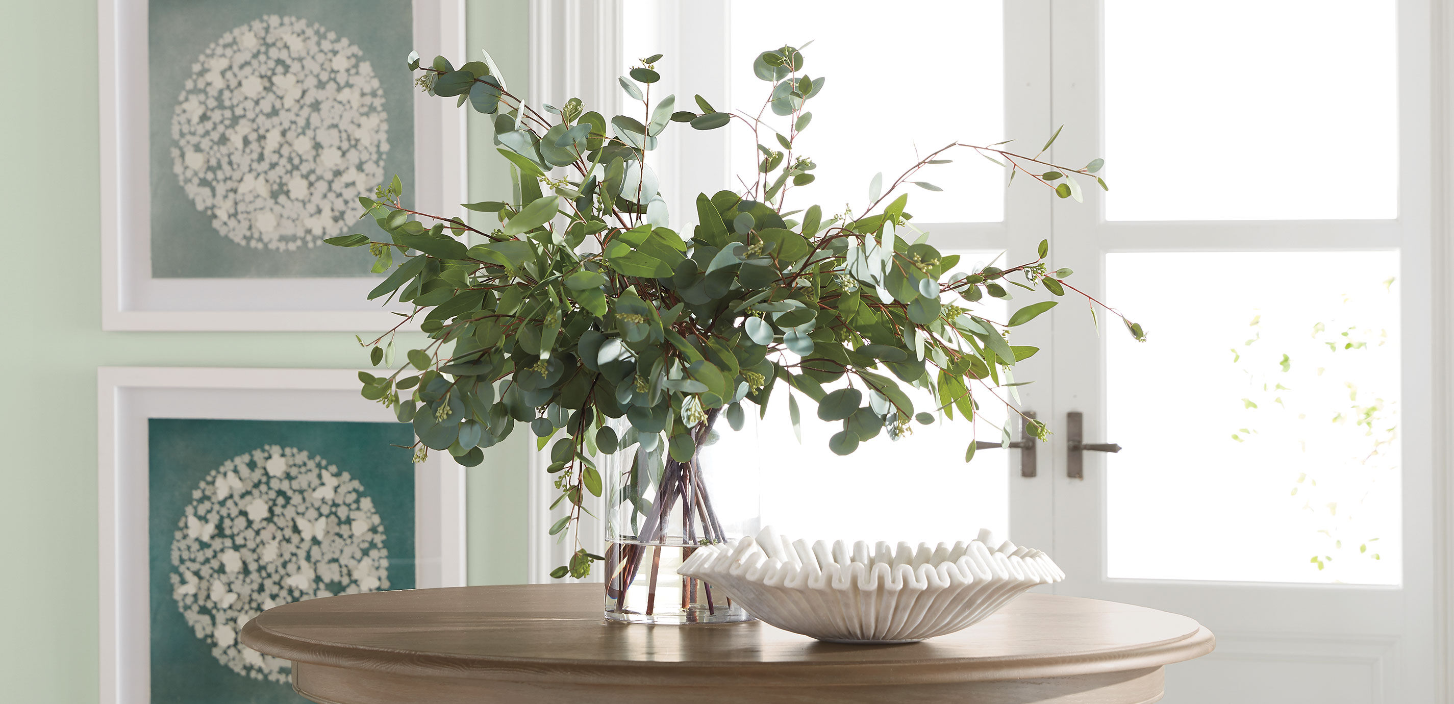 Eucalyptus in Cylinder Vase_5