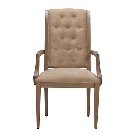 Taite Leather Dining Armchair image 722295