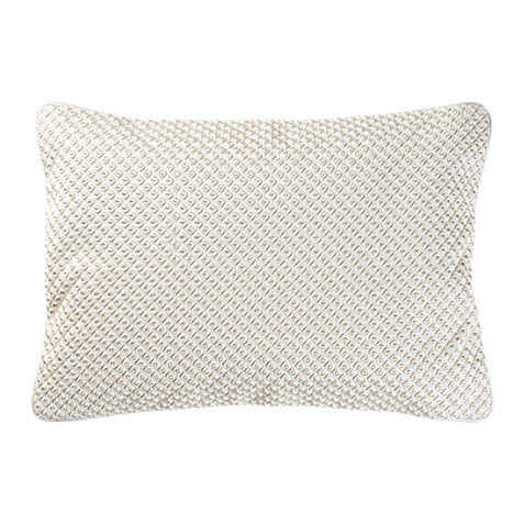 Embroidered Knot Lumbar Pillow image 065693