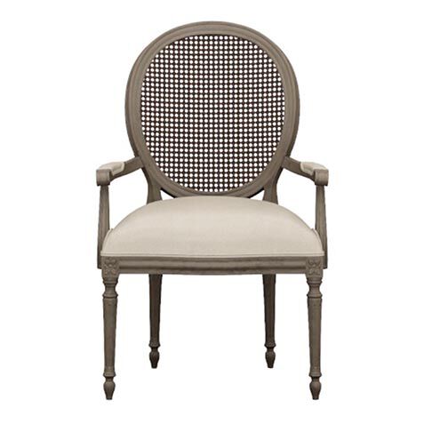Chrystiane Leather Arm Chair image 717049