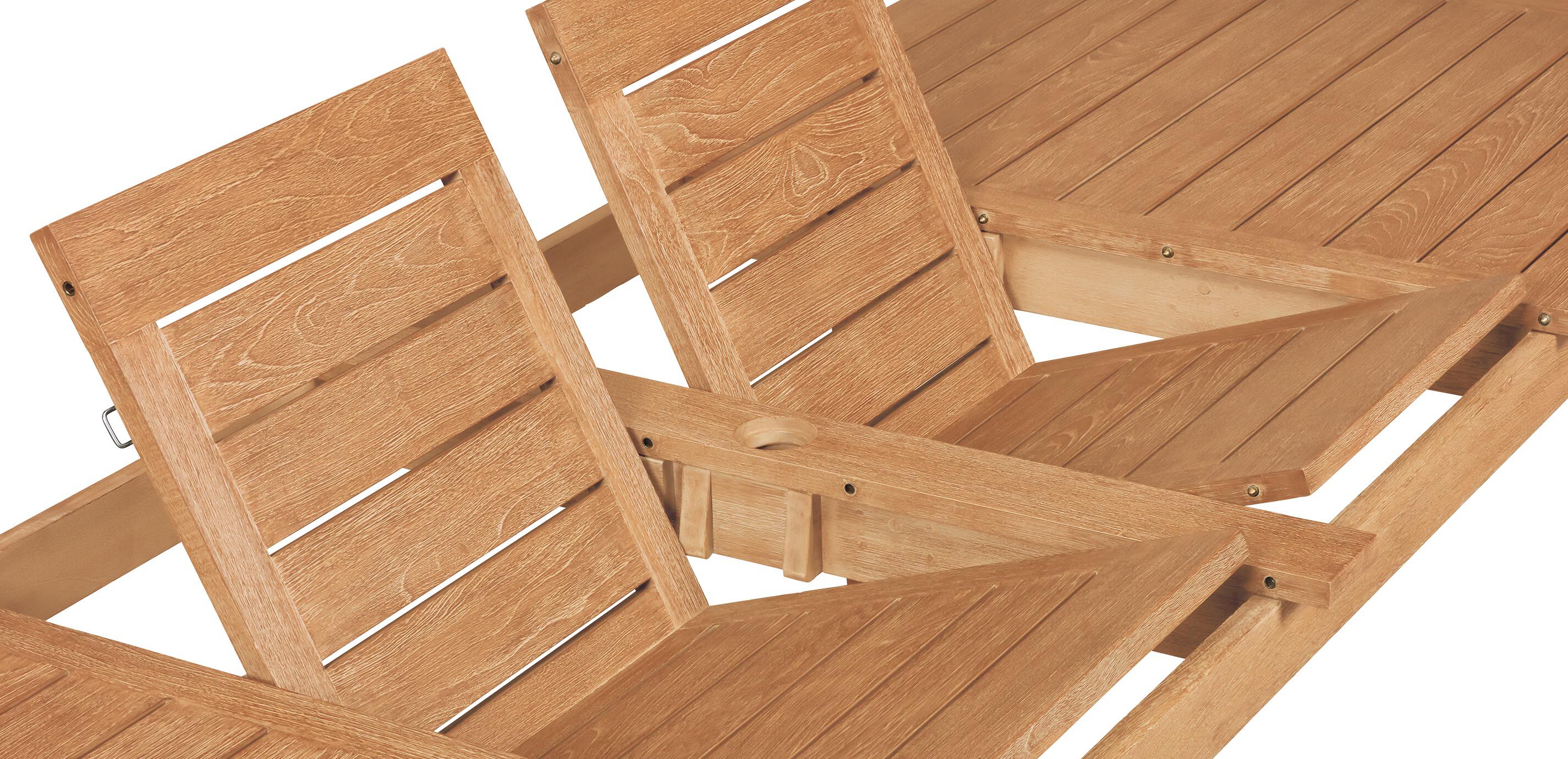 Bridgewater Cove Teak Extension Dining Table_5