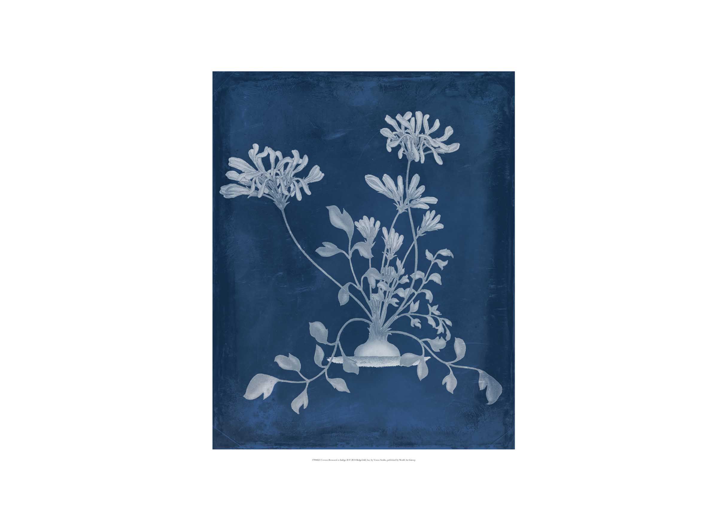 Botanical In Indigo II