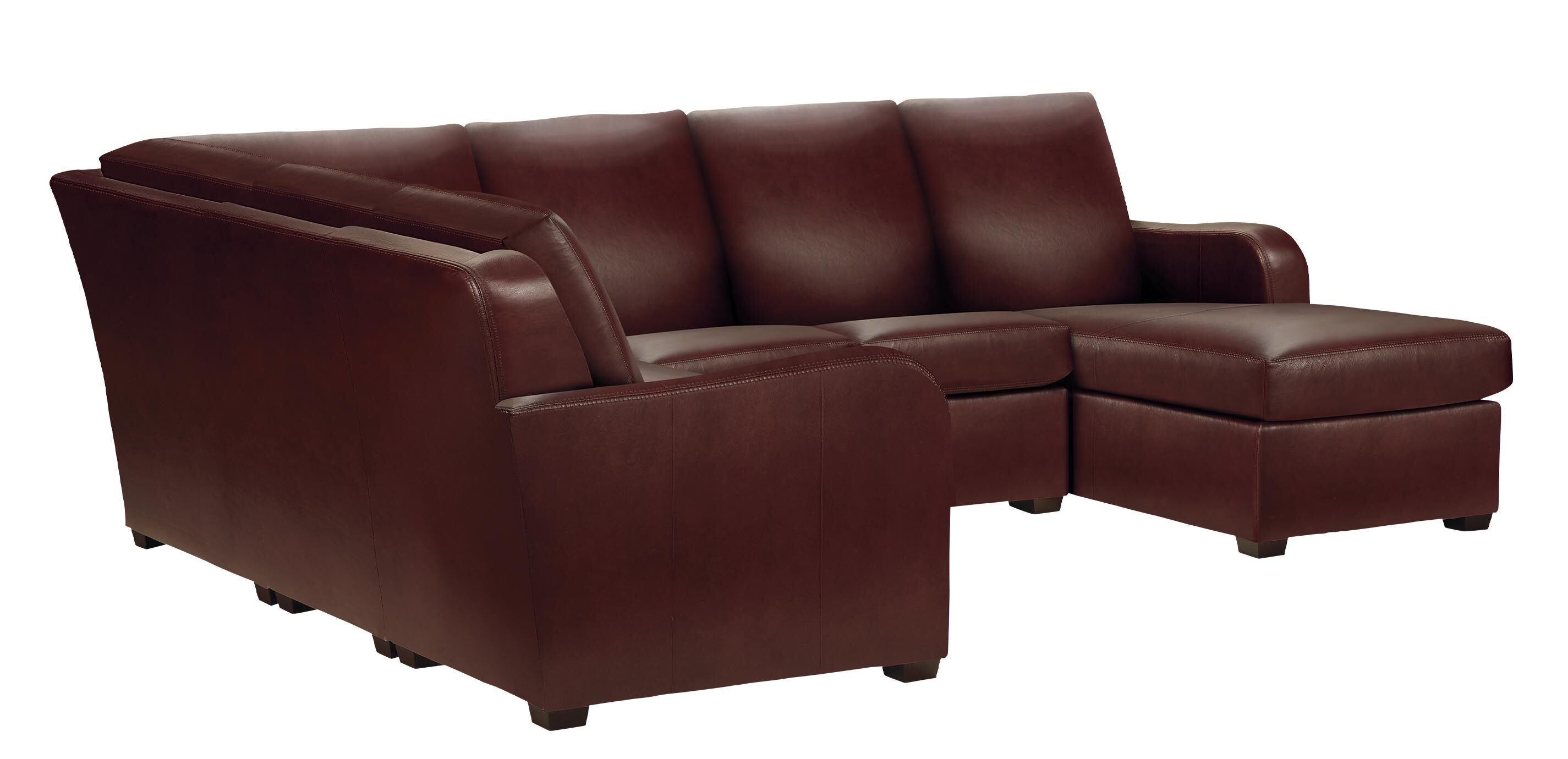 Jennings Leather Six-Piece Motion with Chaise_1