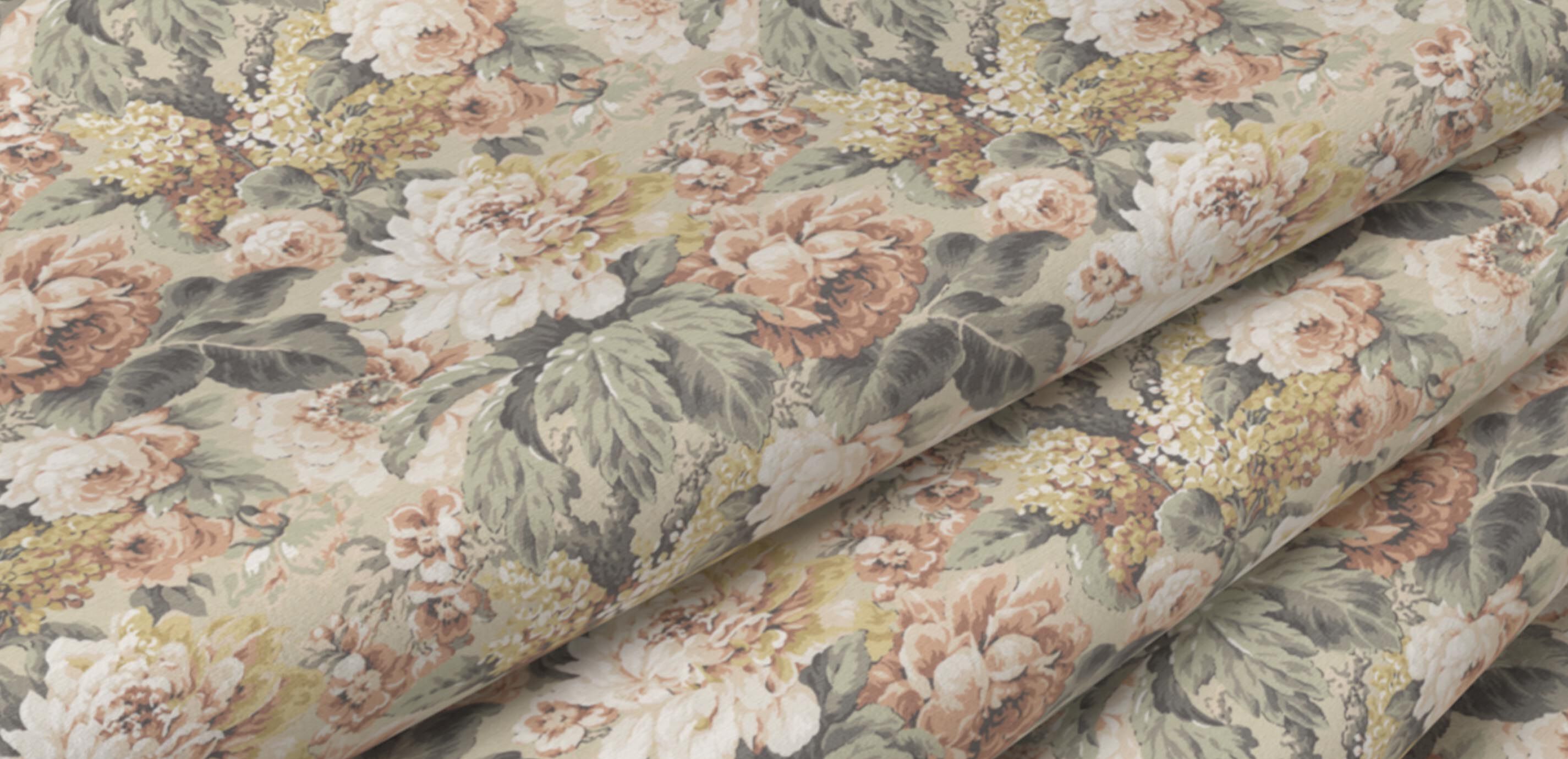 Duchess Sage Fabric By the Yard_1