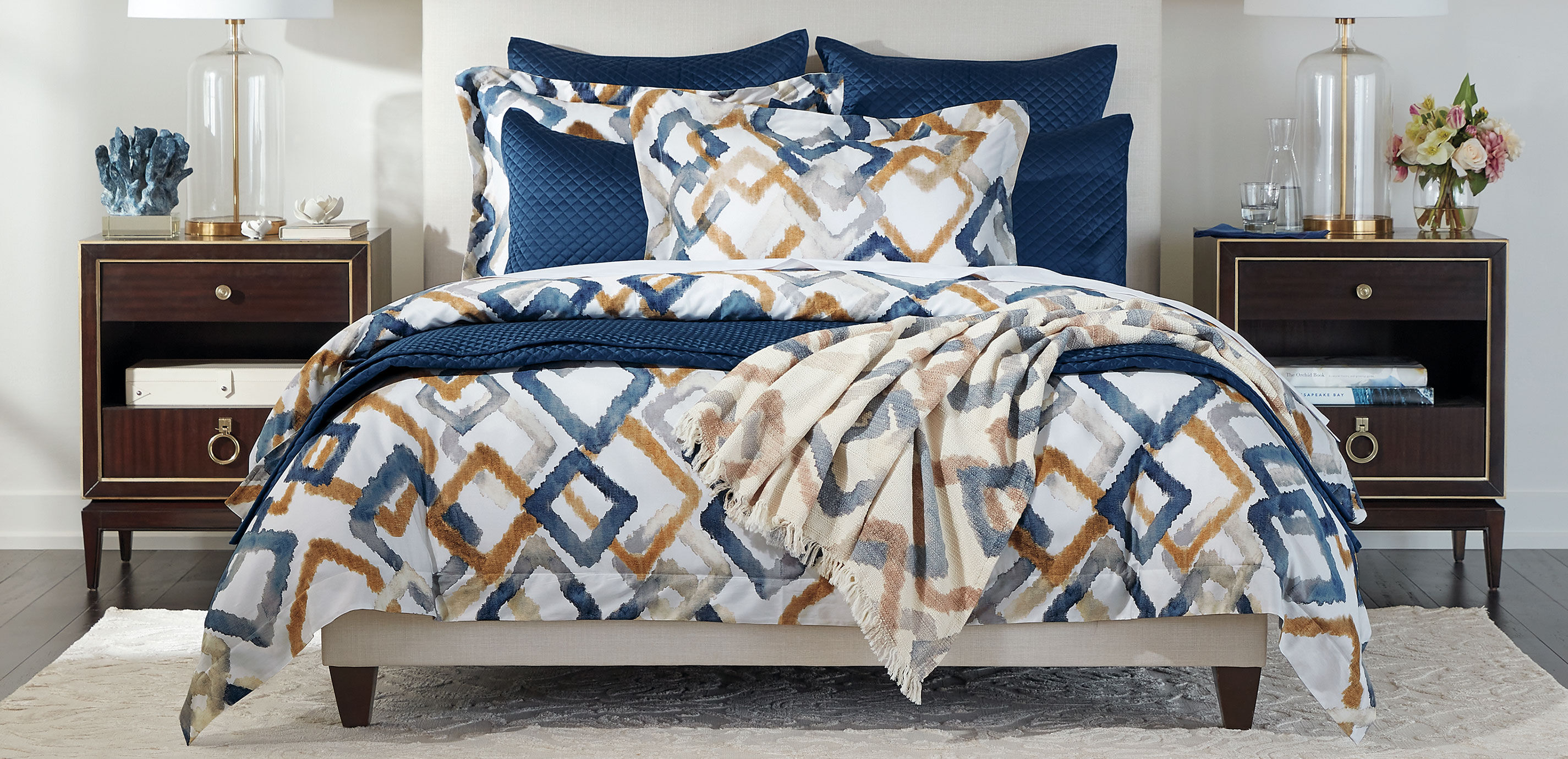 Geo Multi Cotton Throw_1