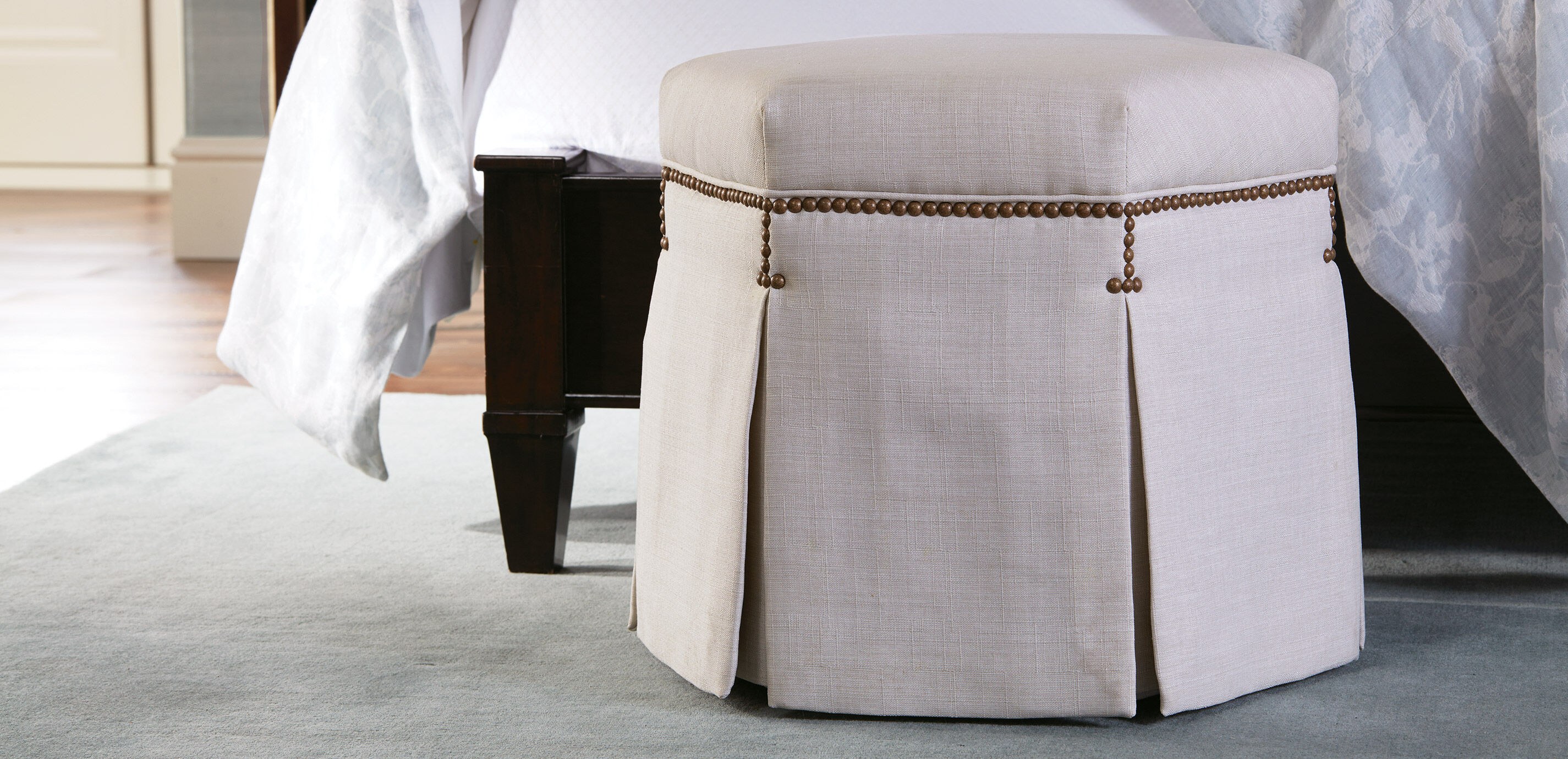 Tuckahoe Ivory Fabric By the Yard_4