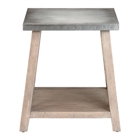 Bruckner Metal-Top End Table image 128526Z  313