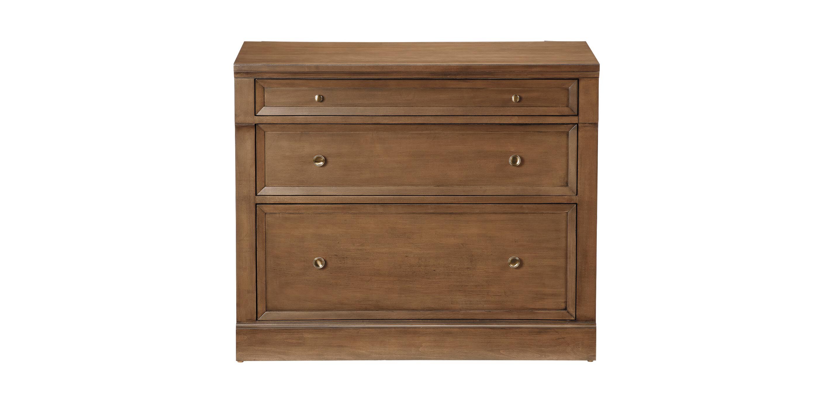 Continental 36" Three-Drawer File Cabinet