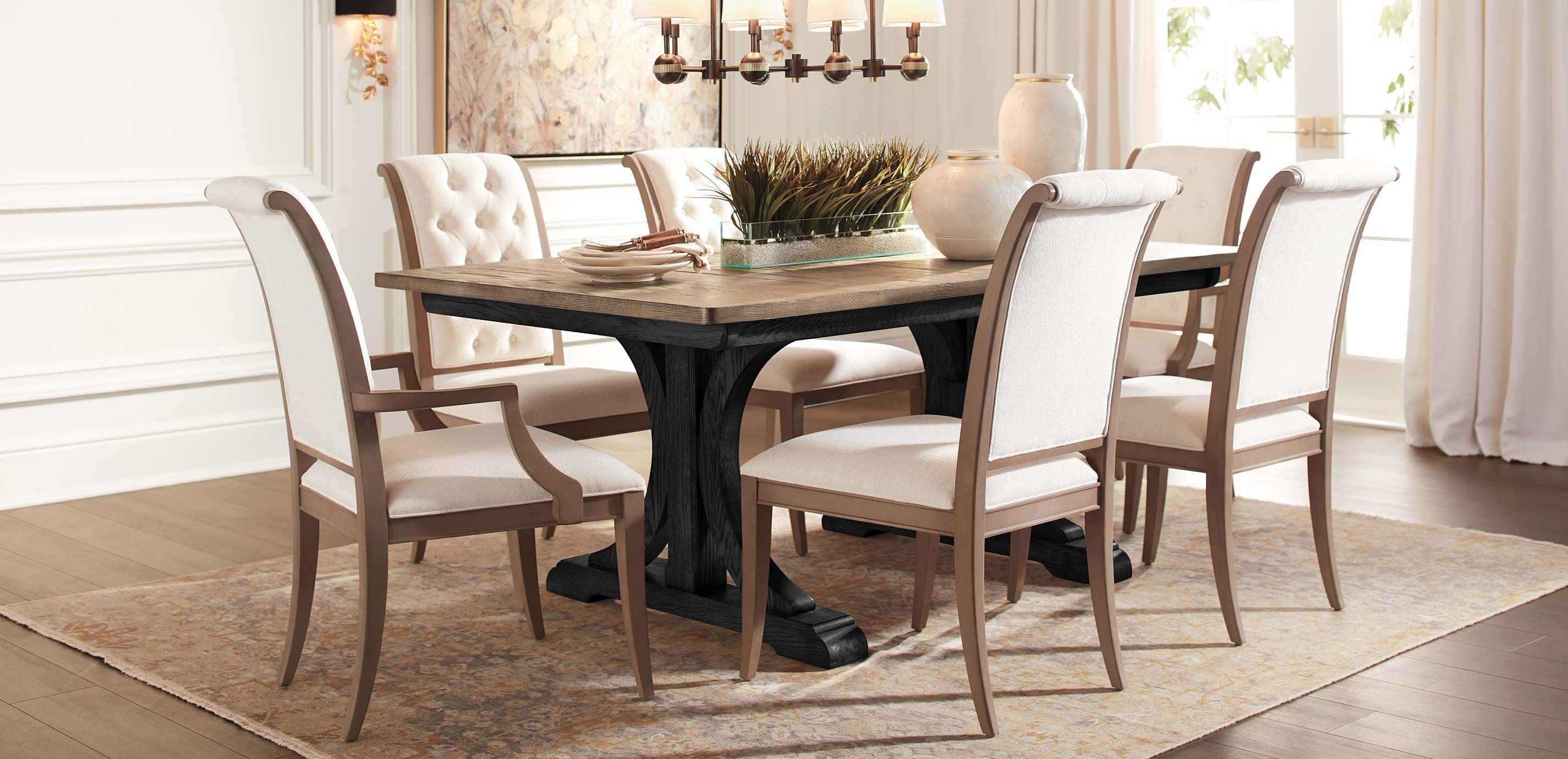Corin Rough-Sawn Trestle Dining Table_16