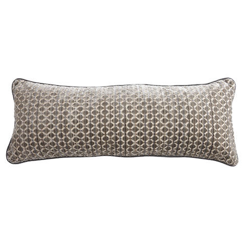 Travale Cut Velvet Bolster Pillow image 032945