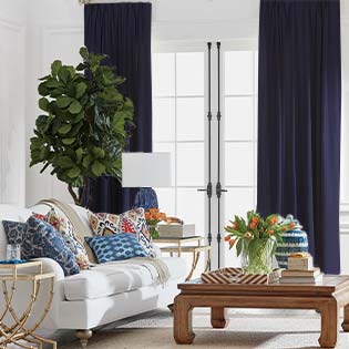 drapery color major contrast
