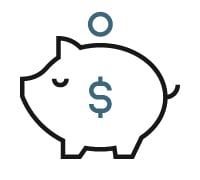financial well-being icon