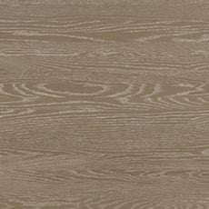 Homestead Gray (463): Warm gray opaque stain on oak; light glaze hang-up in the wire-brushed grain. Light distressing. swatch Continental Upholstered Bed