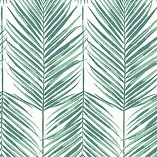 Blue/White swatch Beach Days Wallpaper