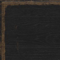 Rustic Black (608): Black paint, highly distressed, low sheen. swatch Wayfarer Library Table