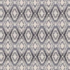 Prago Mineral (49180): ikat woven coordinate swatch Prago Fabric