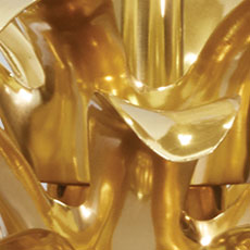 Polished Brass swatch Pineapple Table Lamp