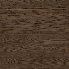 Loft (344): Medium-brown, semi-transparent stain on oak; dark brown glaze in grain. Lightly distressed with wire brush. swatch Vida Wood-Top Demilune Console Table