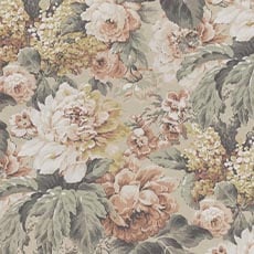 Duchess Sage (59623): traditional printed Floral, Botanical swatch Duchess Fabric