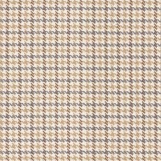Shephard Camel (56471): small scale woven check swatch Shepard Blue Fabric By the Yard