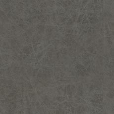 Corona Charcoal (V0154): matte faux leather solid swatch Corona Faux Leather Fabric